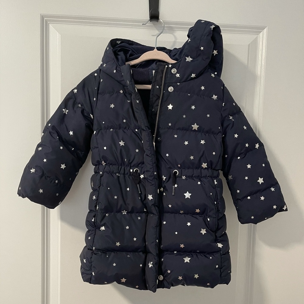 Silver Stars Baby Gap Coat